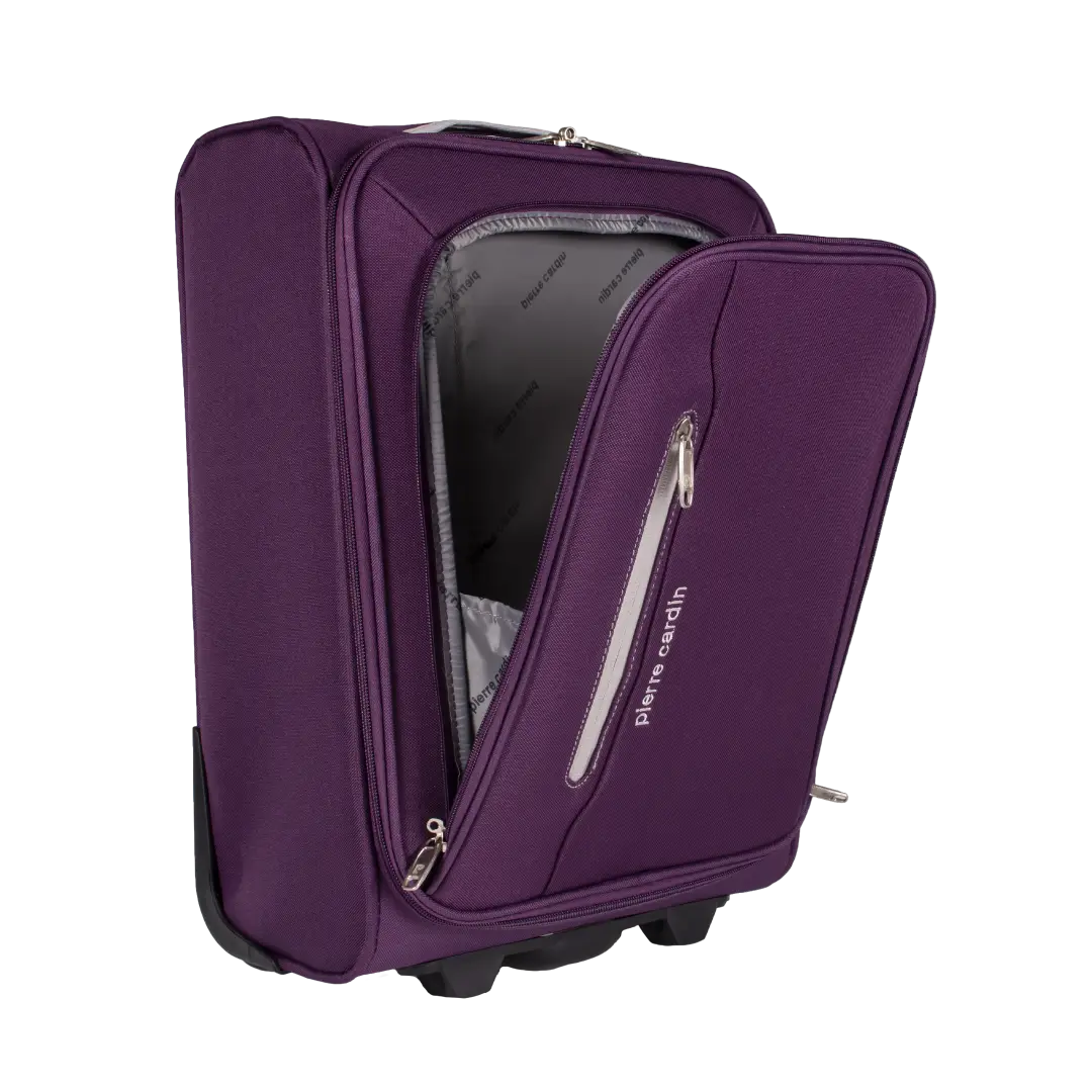 Gino Ferrari Cion 48cm Purple Underseat Suitcase