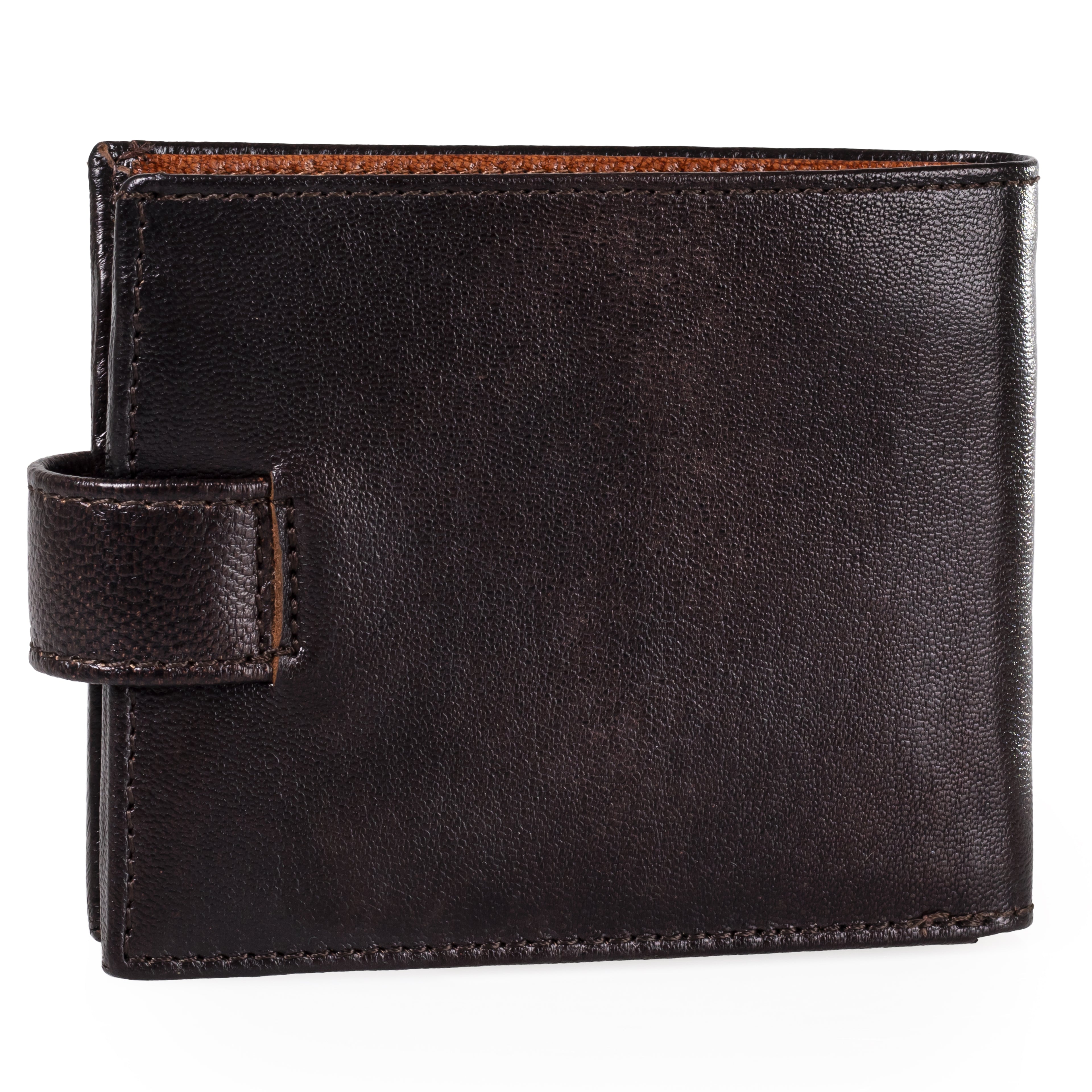 LFW001 Millennium – 5CC Bi fold Wallet with I.D, Zip in Note Section and Tab