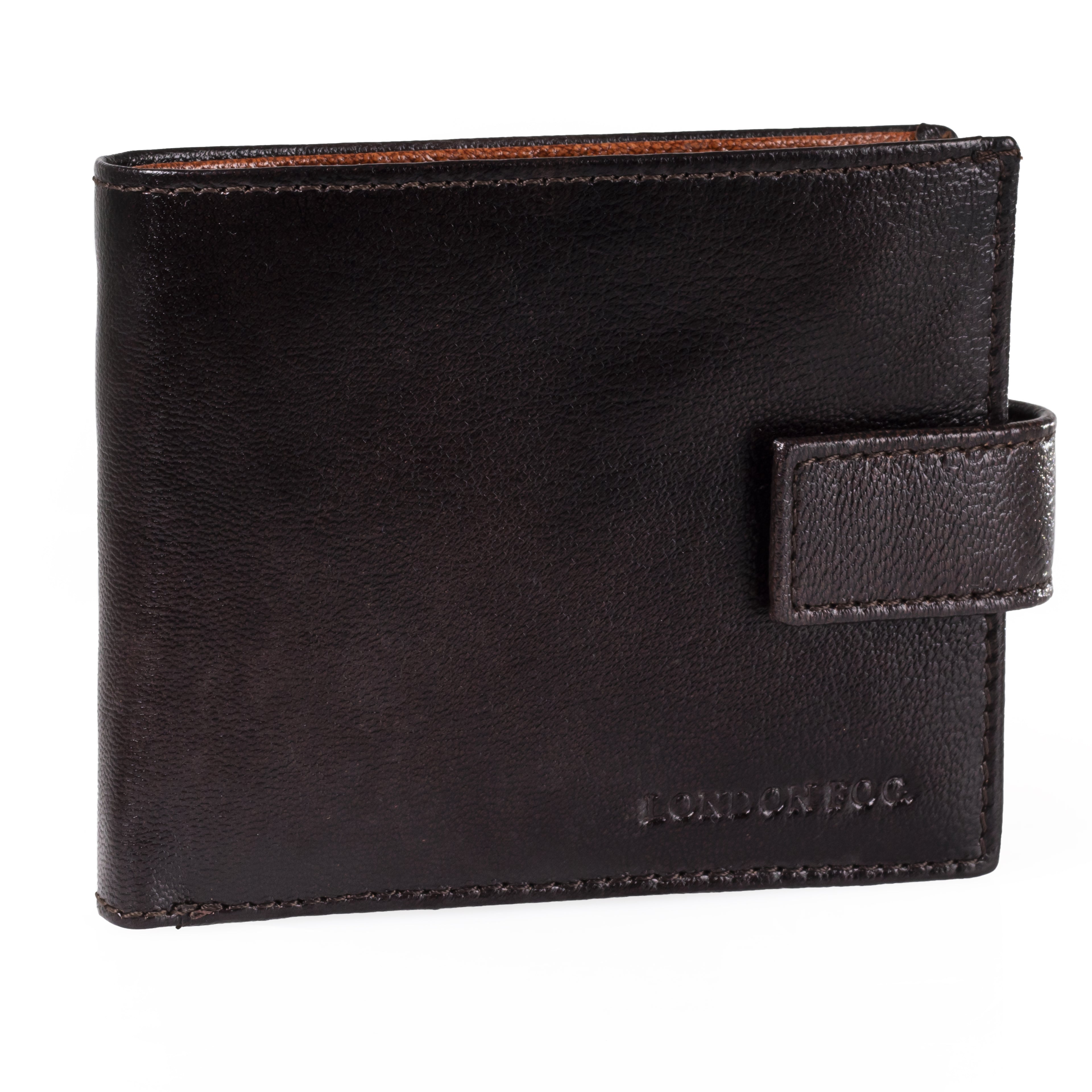 LFW001 Millennium – 5CC Bi fold Wallet with I.D, Zip in Note Section and Tab