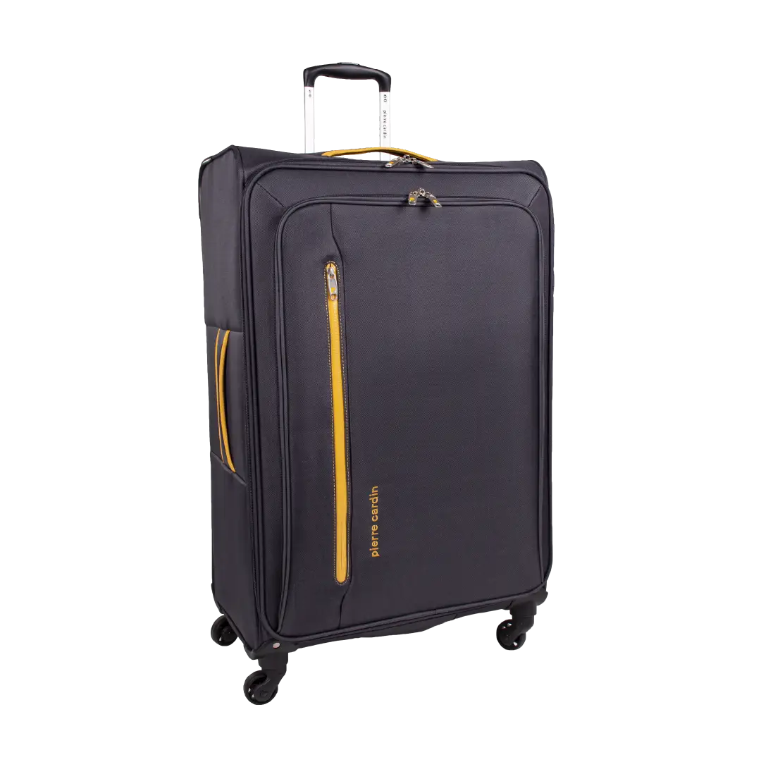 Gino Ferrari Cion 78cm Charcoal Large Check-In Suitcase