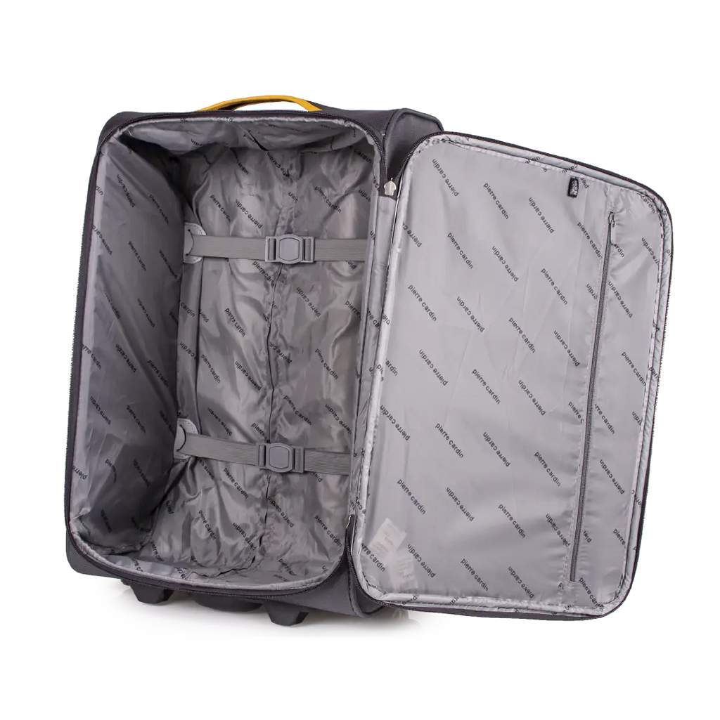Gino Ferrari Cion 78cm Charcoal Large Check-In Suitcase