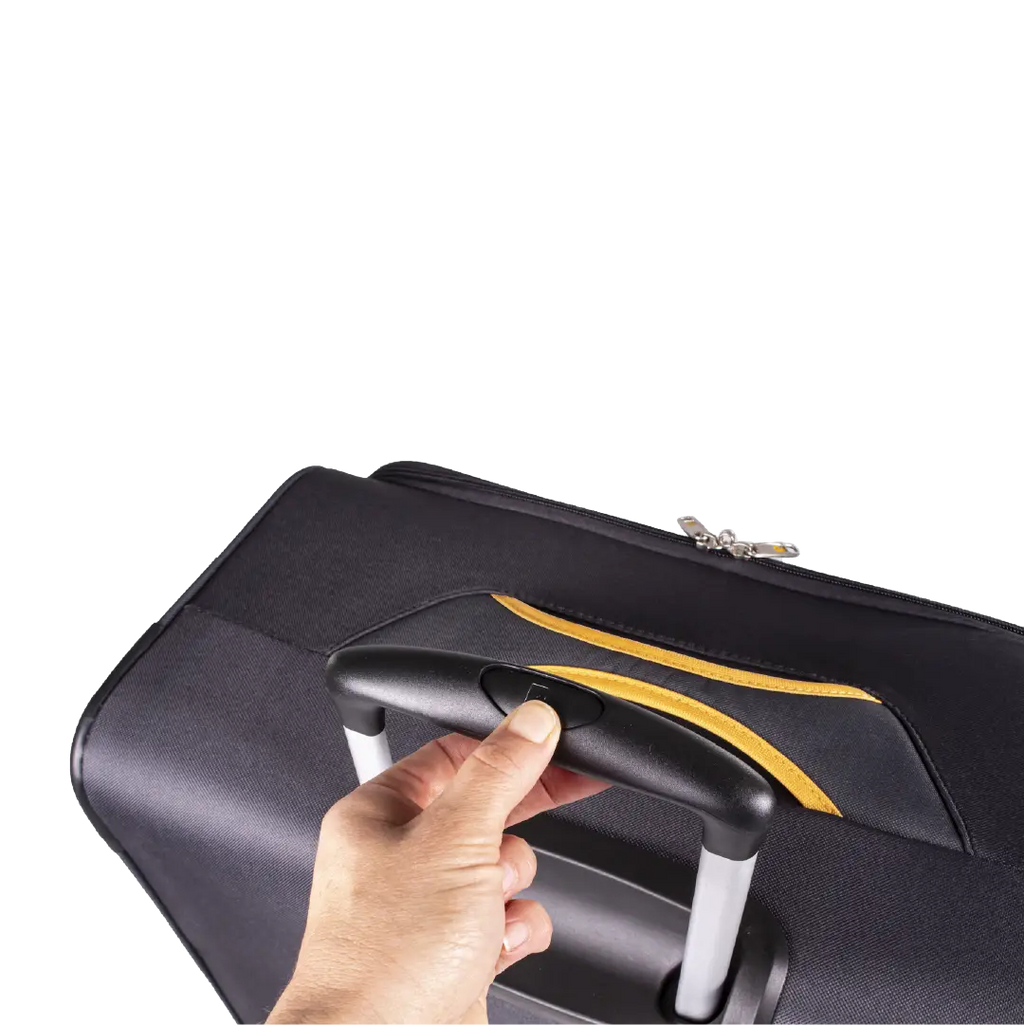 Gino Ferrari Cion 78cm Charcoal Large Check-In Suitcase