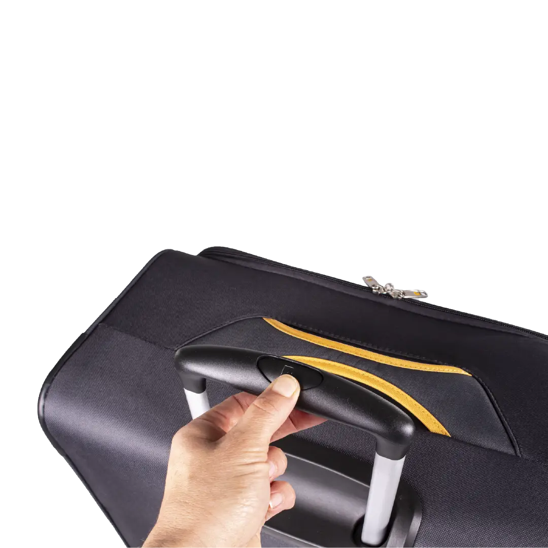 Gino Ferrari Cion 78cm Charcoal Large Check-In Suitcase