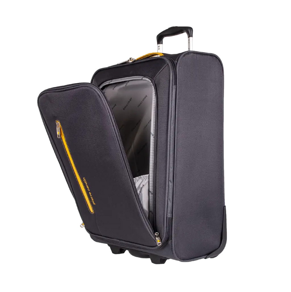 Gino Ferrari Cion 56cm Charcoal Carry-On Suitcase