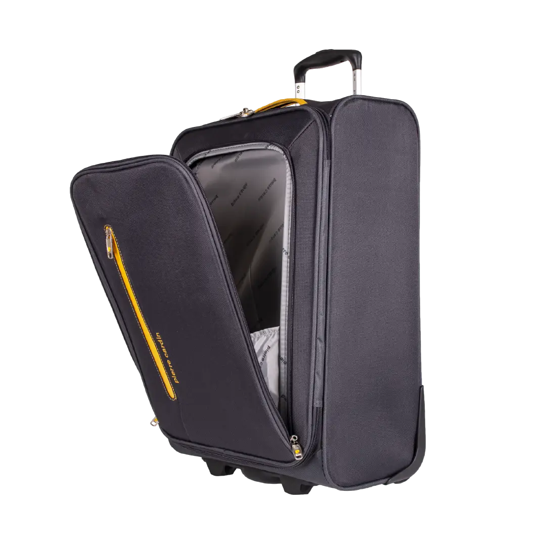 Gino Ferrari Cion 56cm Charcoal Carry-On Suitcase