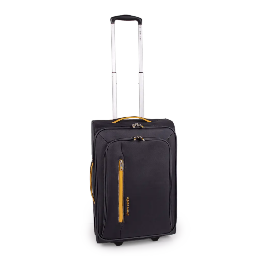 Gino Ferrari Cion 56cm Charcoal Carry-On Suitcase