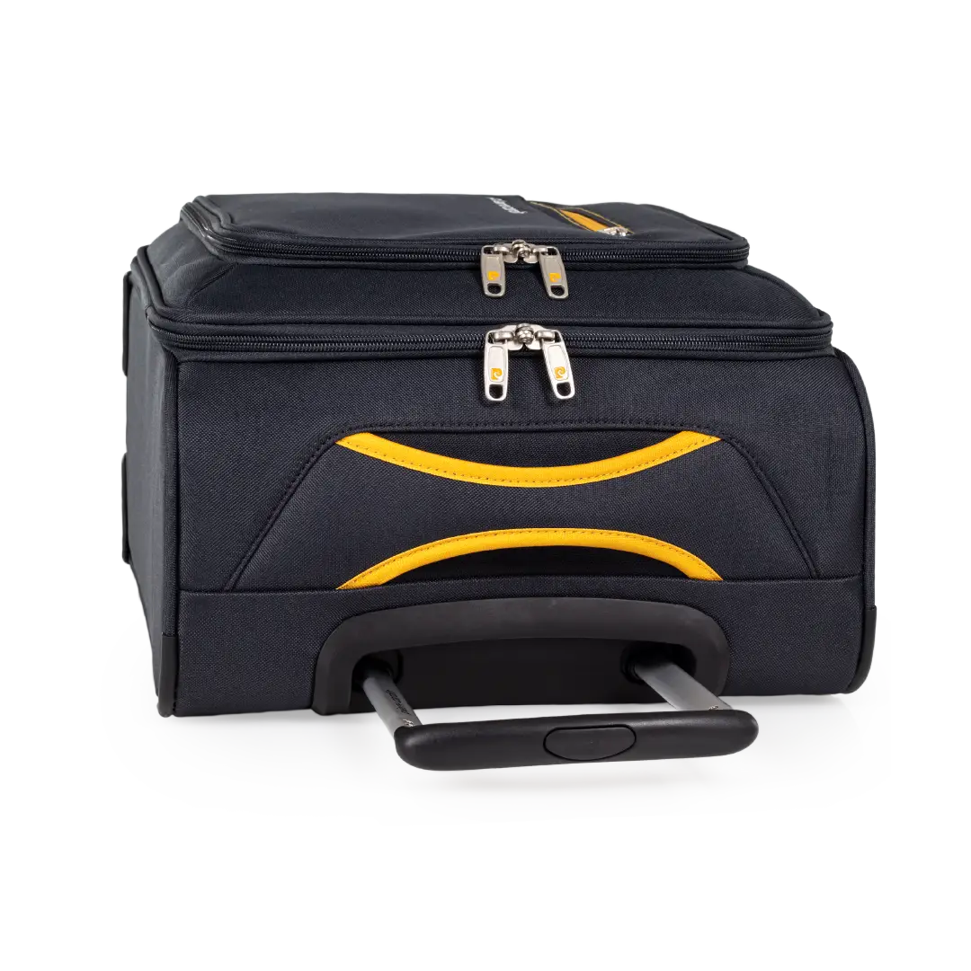 Gino Ferrari Cion 56cm Charcoal Carry-On Suitcase