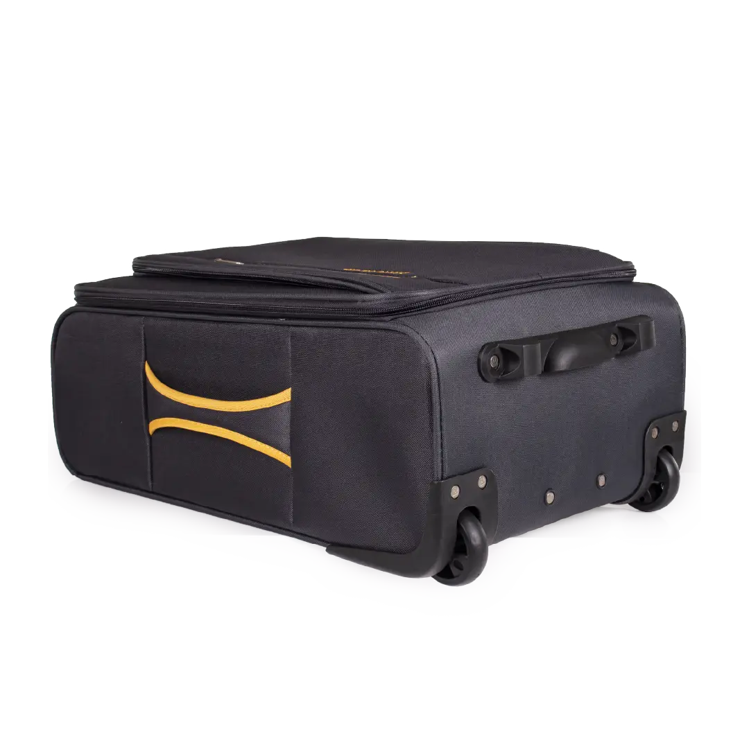 Gino Ferrari Cion 56cm Charcoal Carry-On Suitcase