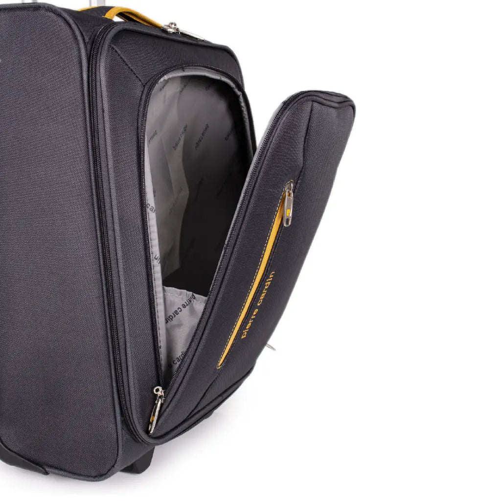 Gino Ferrari Cion 48cm Charcoal Underseat Suitcase