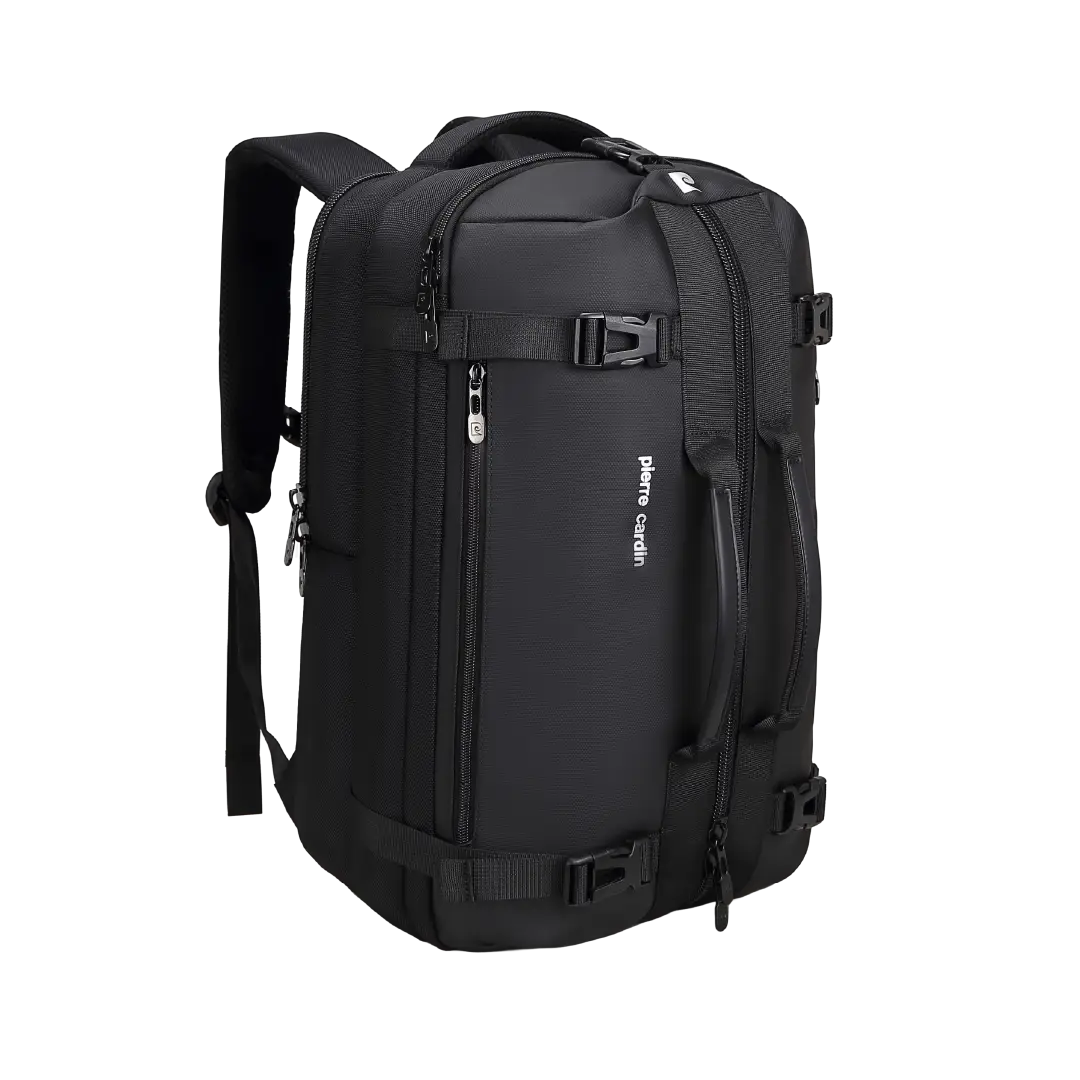 Pierre Cardin Colmar 47cm Laptop Backpack in black