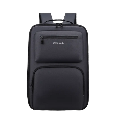 Pierre Cardin Giverny 45cm Black Laptop Backpack
