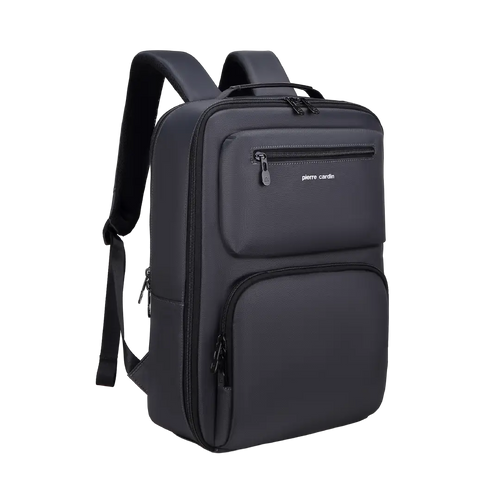 Pierre Cardin Giverny 45cm Black Laptop Backpack