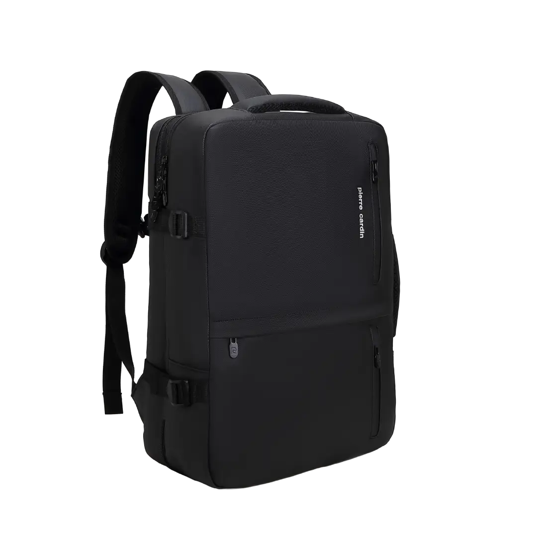 Pierre Cardin Calais 45cm Laptop Backpack in black