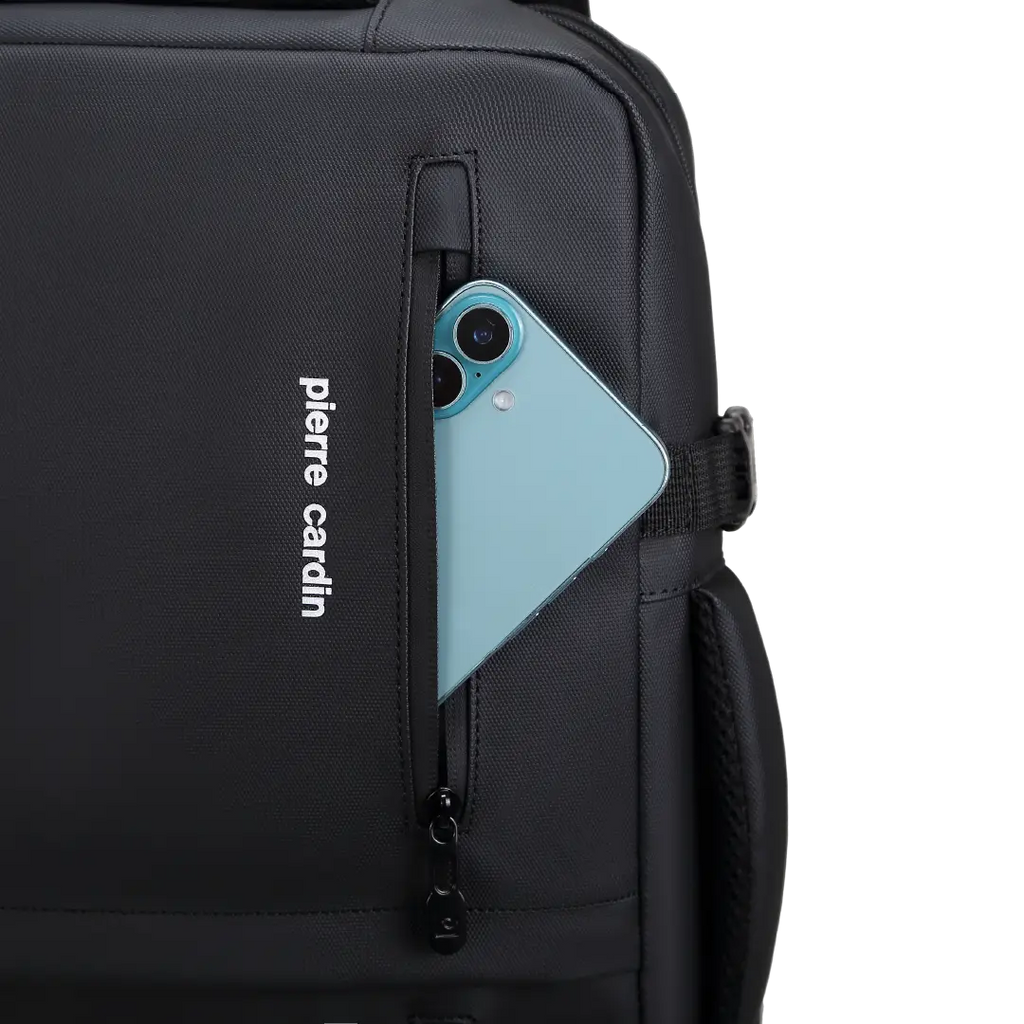 Pierre Cardin Calais 45cm Laptop Backpack in black