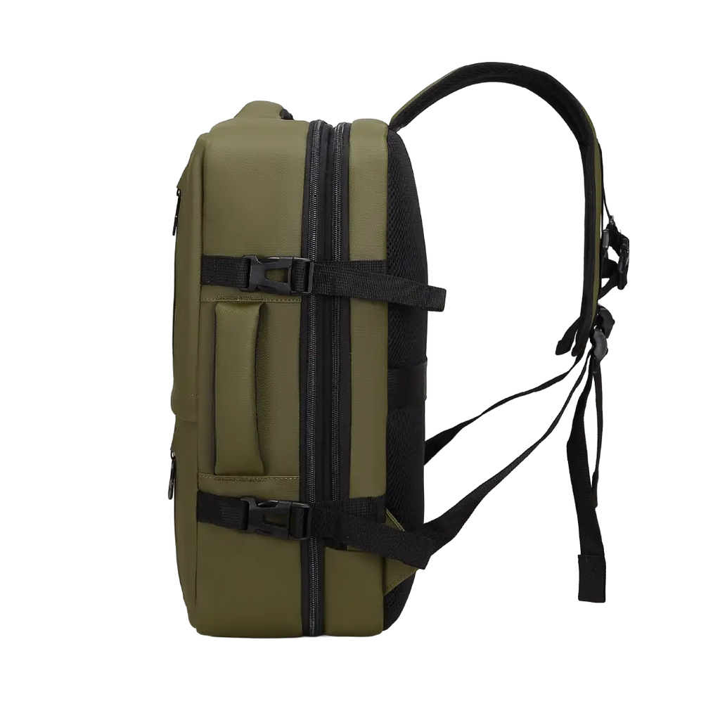Pierre Cardin Calais 45cm Laptop Backpack in khaki