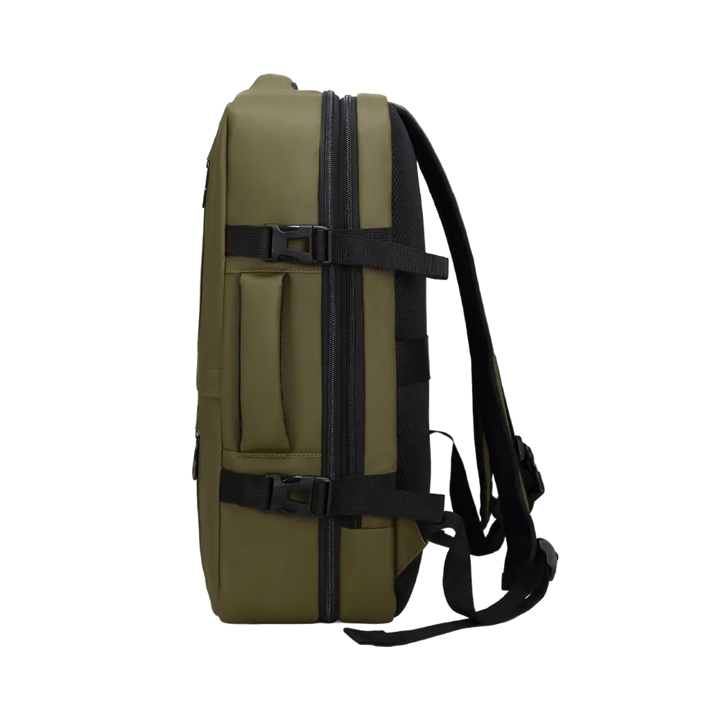 Pierre Cardin Calais 45cm Laptop Backpack in khaki