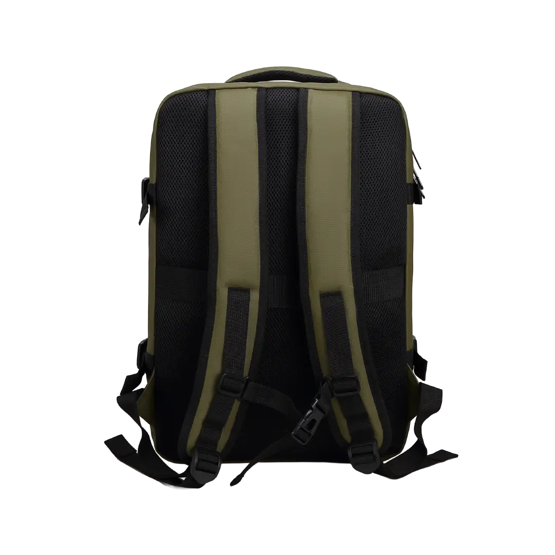 Pierre Cardin Calais 45cm Laptop Backpack in khaki