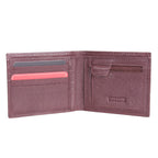 Pierre Cardin Eze Tan Leather Bifold Tab Wallet