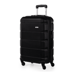 Exodus 66cm Black Medium Suitcase - Bags For All