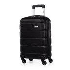 Exodus 55cm Black Small Suitcase - Bags For All