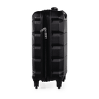 Exodus 55cm Black Small Suitcase - Bags For All