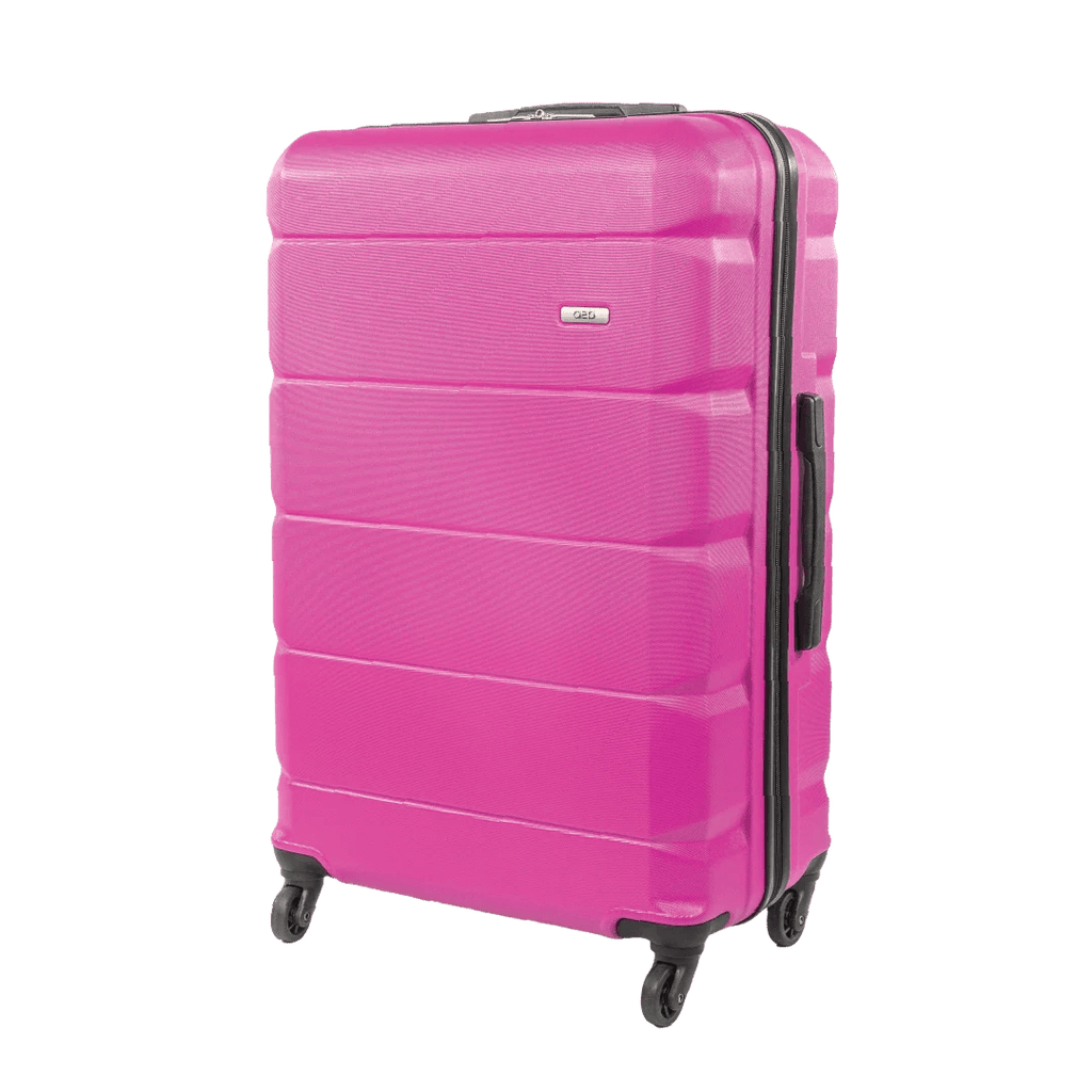 Exodus 76.5cm Black Large Suitcase - Bags For All