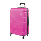 Exodus 66cm Black Medium Suitcase - Bags For All