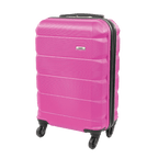 Exodus 66cm Black Medium Suitcase - Bags For All