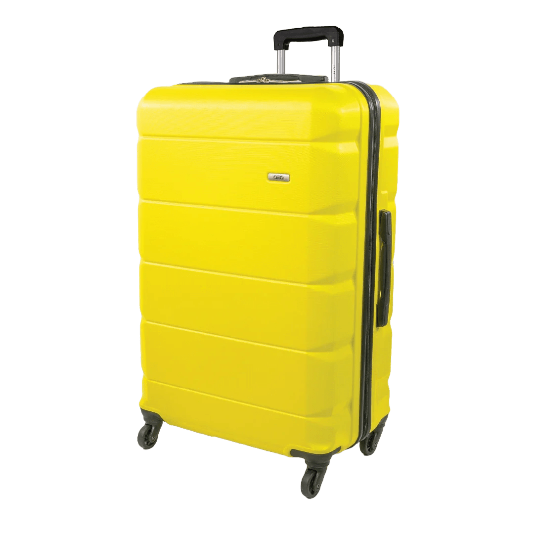 Exodus 76.5cm Black Large Suitcase - Bags For All