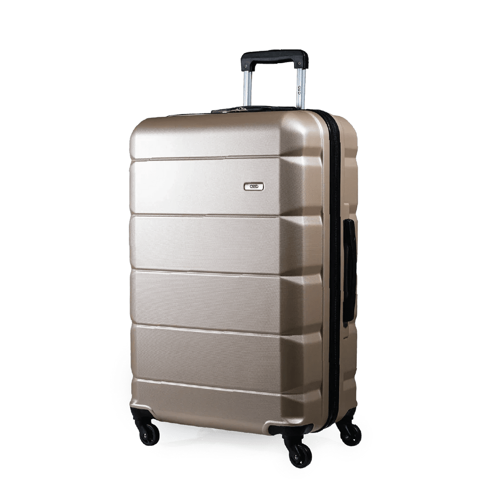 Exodus 66cm Black Medium Suitcase - Bags For All