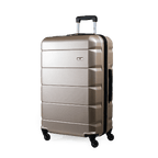 Exodus 66cm Black Medium Suitcase - Bags For All
