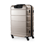 Exodus 76.5cm Black Large Suitcase - Bags For All