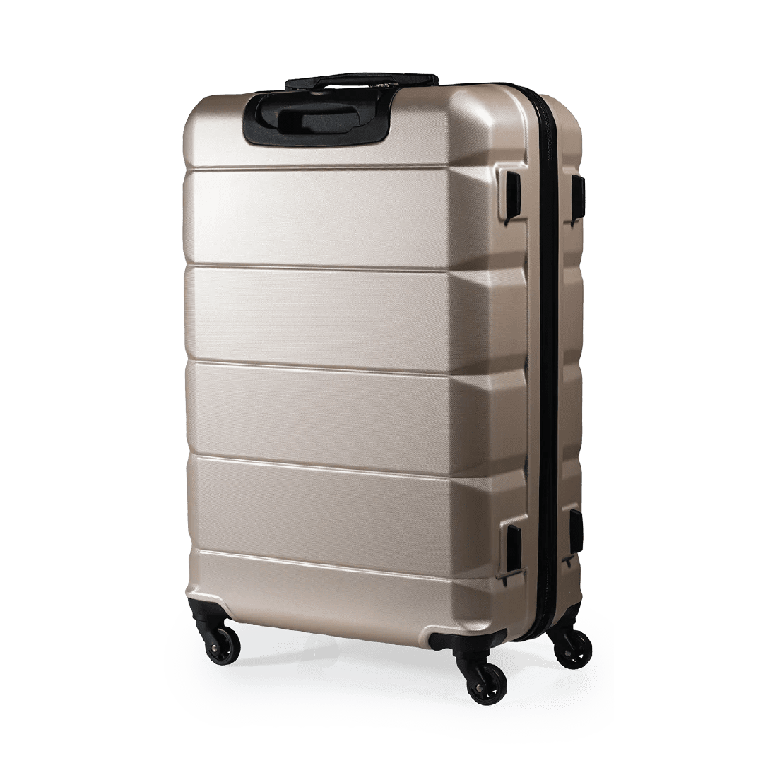 Exodus 76.5cm Black Large Suitcase - Bags For All
