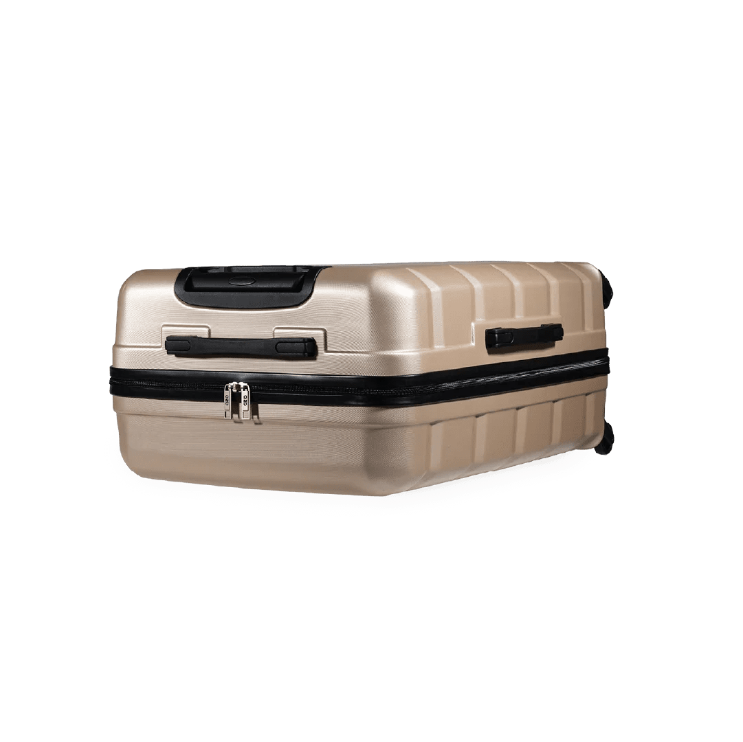 Exodus 66cm Black Medium Suitcase - Bags For All