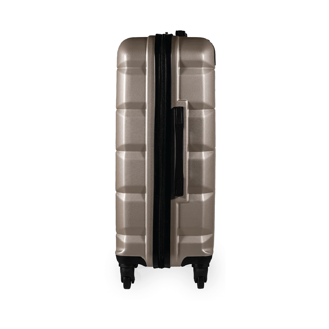 Exodus 66cm Black Medium Suitcase - Bags For All