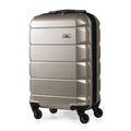 Exodus 66cm Black Medium Suitcase - Bags For All