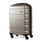 Exodus 66cm Black Medium Suitcase - Bags For All