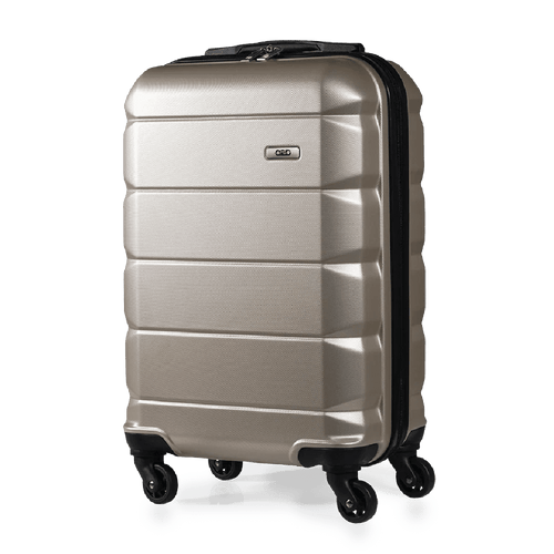 Exodus 66cm Black Medium Suitcase - Bags For All