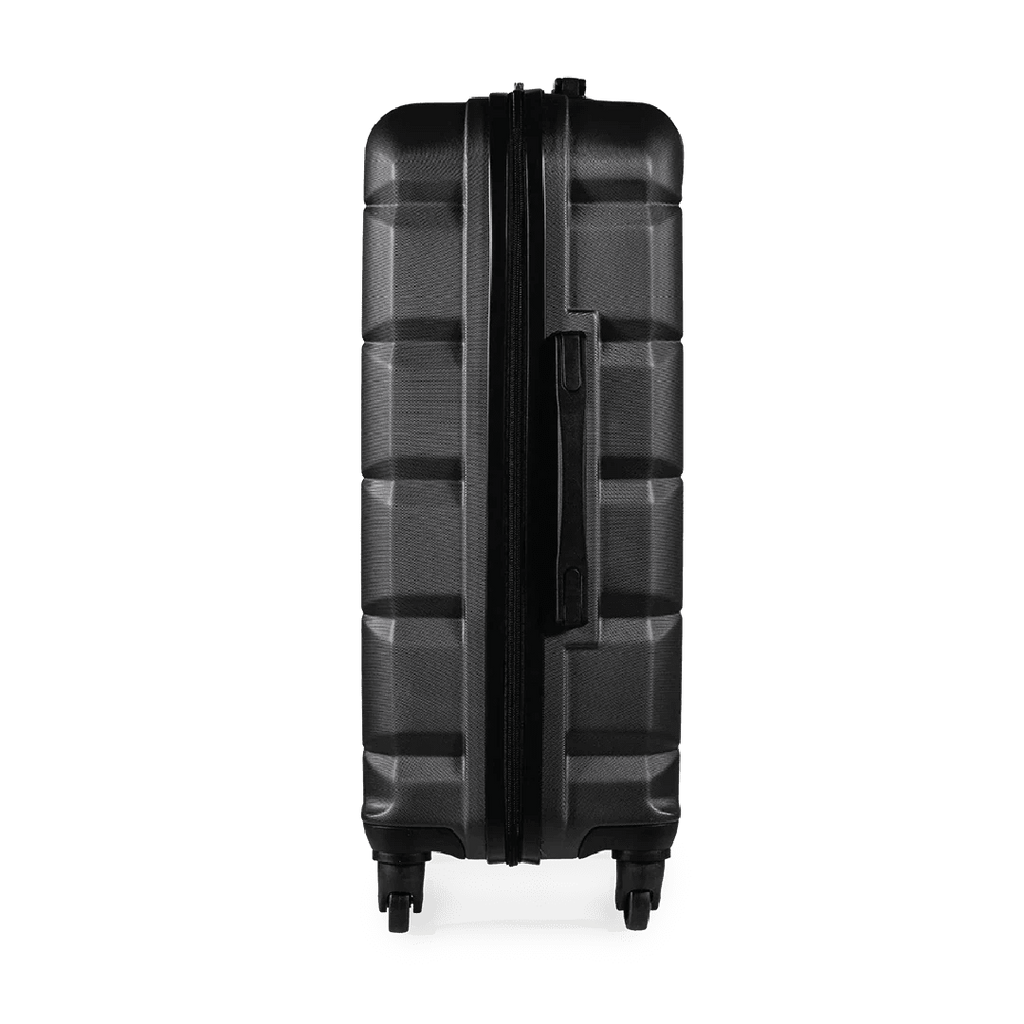 Exodus 66cm Black Medium Suitcase - Bags For All