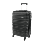Sojourn 66cm Black Medium Suitcase - Bags For All