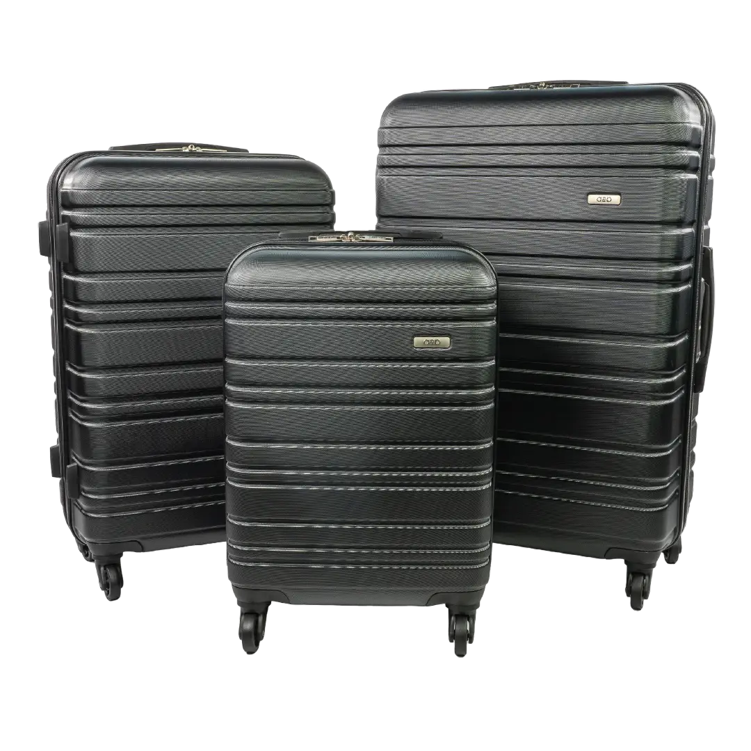 Sojourn Black Suitcase Set of 3