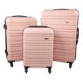 Sojourn Dark Rose Suitcase Set of 3