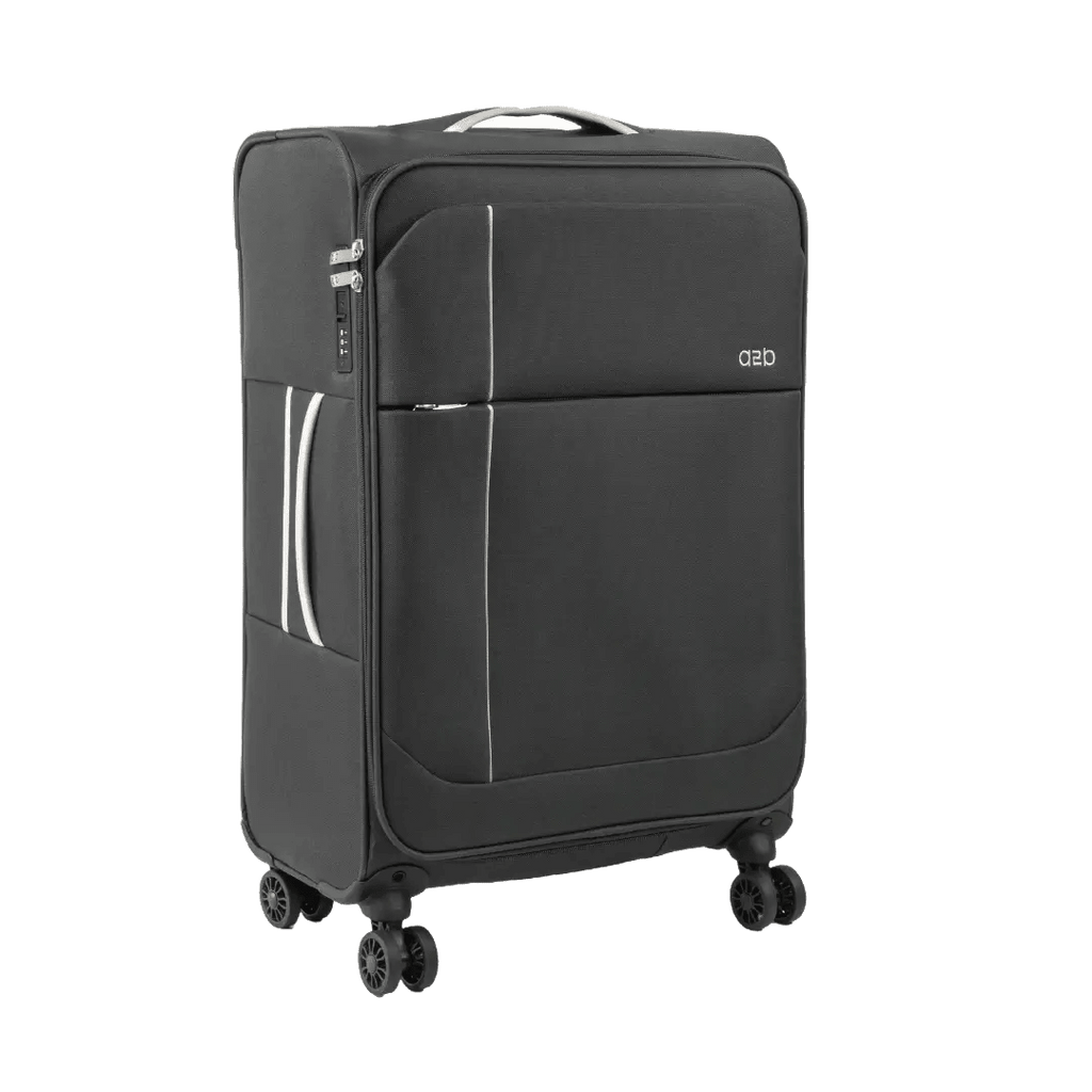 Odyssey 70cm Black Medium Suitcase - Bags For All