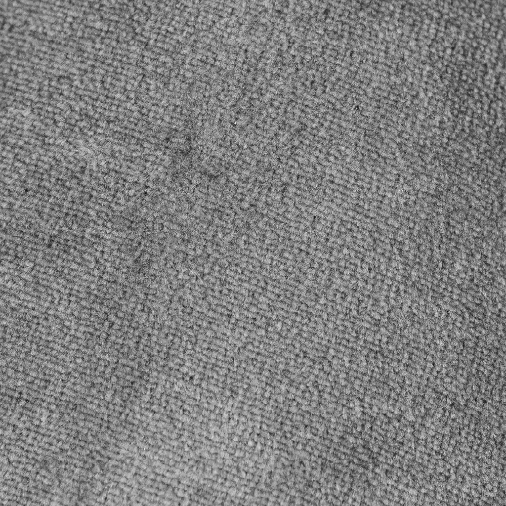 Close-up of gray fabric texture