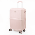 Monaco 66.5cm Pink Medium Suitcase - Bags For All