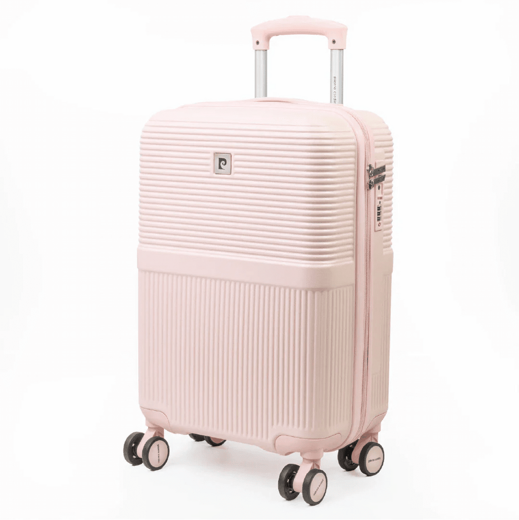 Monaco 55cm Pink Small Suitcase - Bags For All