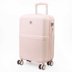 Monaco 55cm Pink Small Suitcase - Bags For All