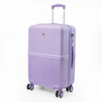 Monaco 66.5cm Pink Medium Suitcase - Bags For All