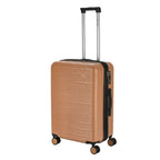 Arles 66cm Mocha Medium Suitcase - Bags For All
