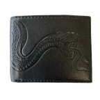 Ed Hardy Embossed Snake Flip Wallet
